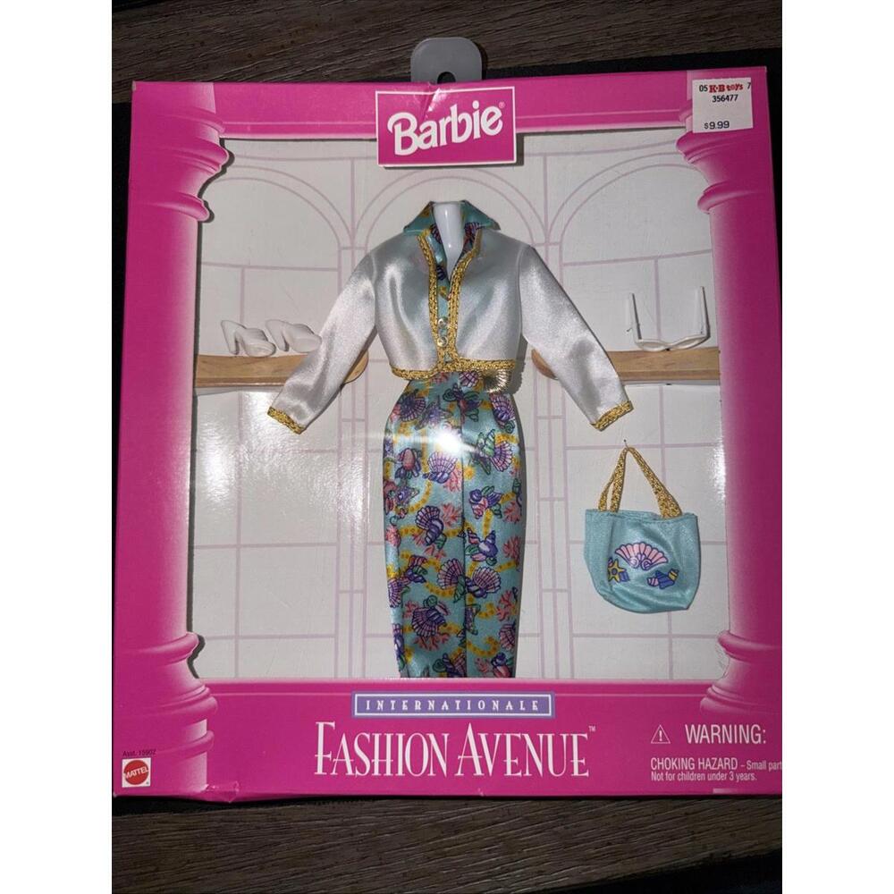 Vtg 1996 Mattel Barbie Fashion Avenue International Summer Doll Outfit #15902
